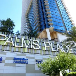 Palms Place With Balcony & Strip View Lägenhetshotell